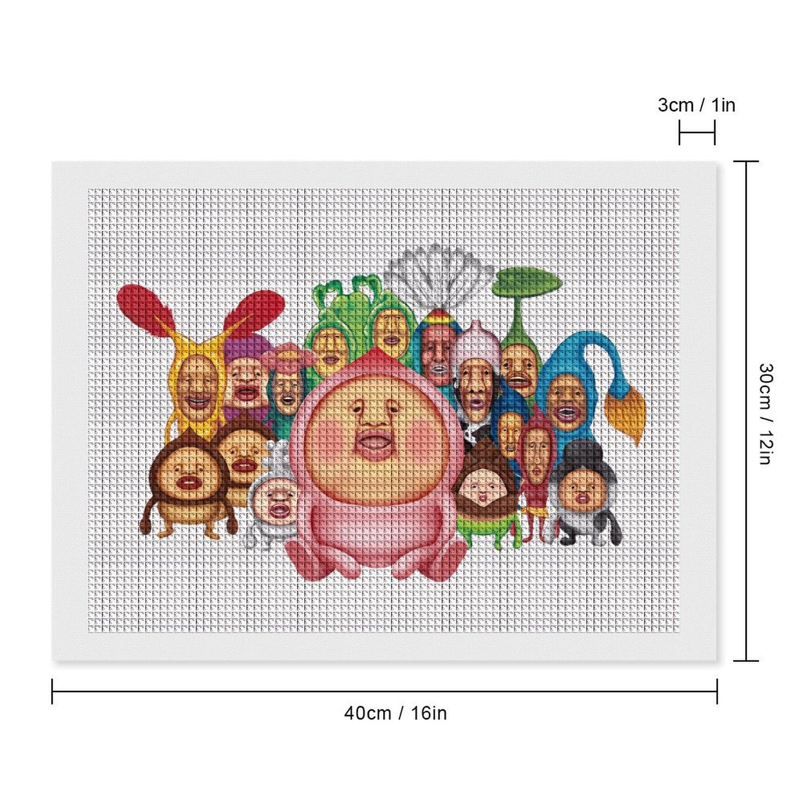 Amazon.co.jp: こびとづかん3ダイヤモンドアート ダイヤモンドアート