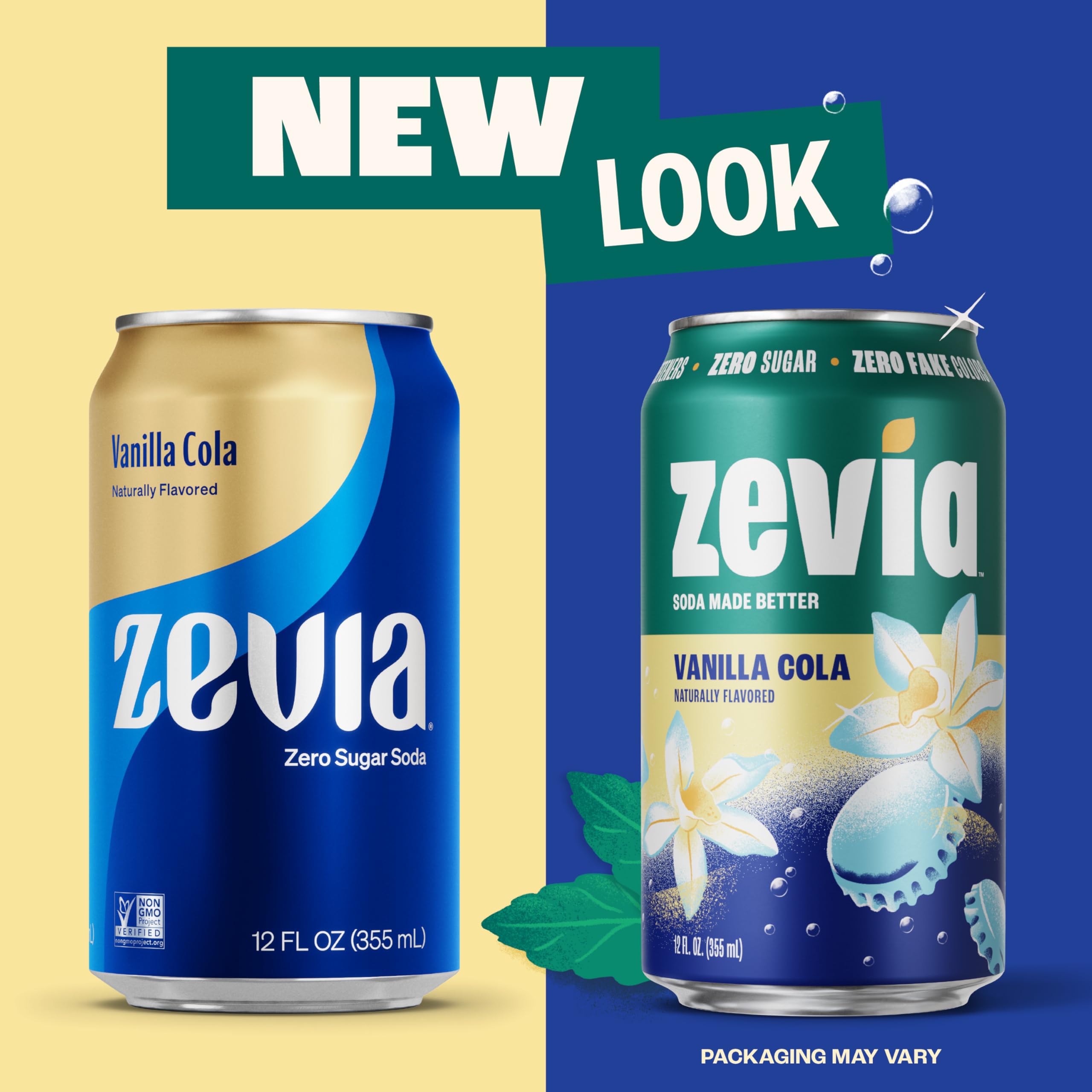 ビセラ Zevia Zero Sugar, Caffeine-Free Black Cherry Soda, 12 Fl Oz (Pack