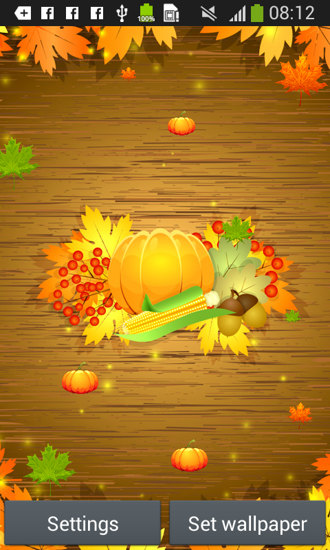 Live Thanksgiving Wallpaper