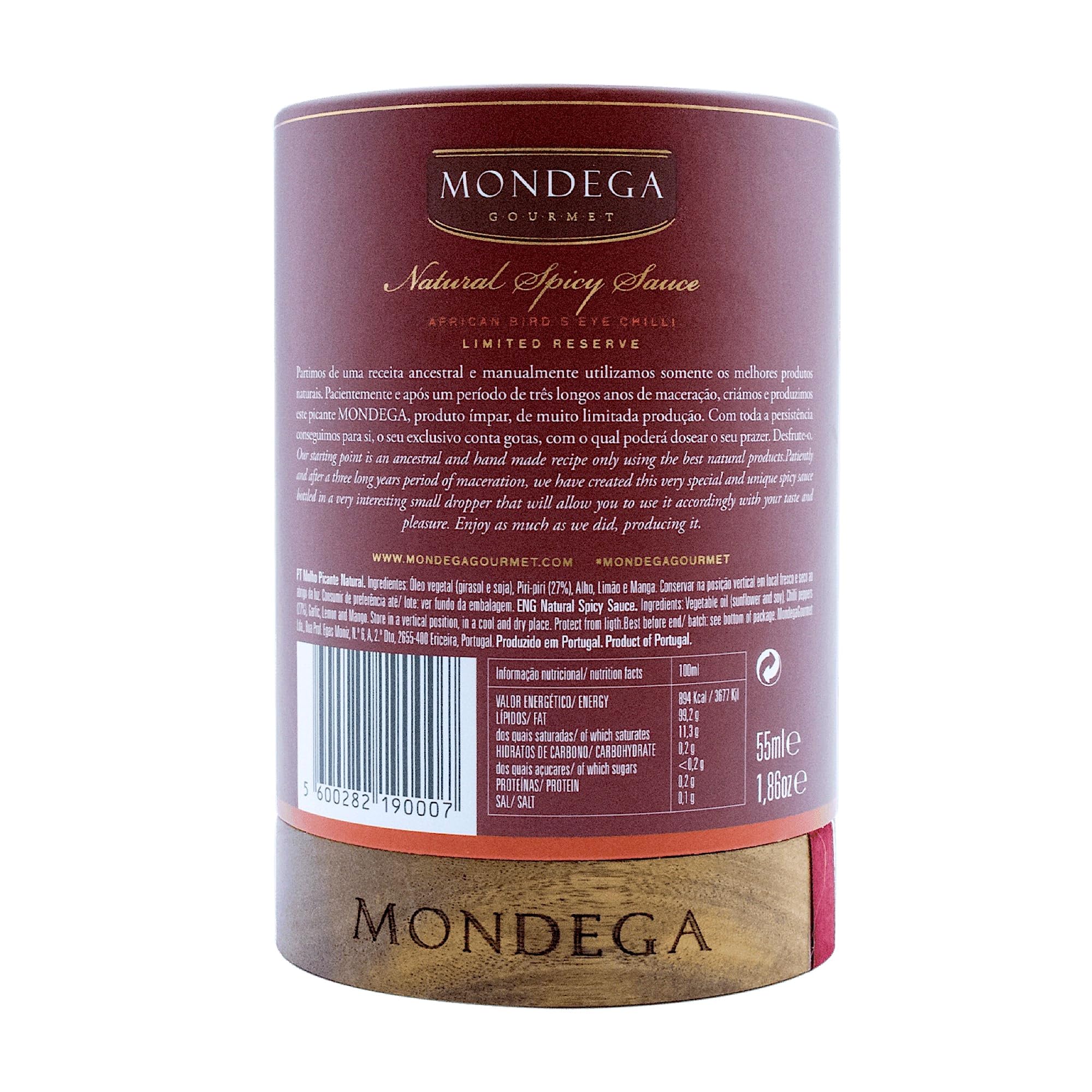 Mondega Gourmet Natural Spicy Sauce
