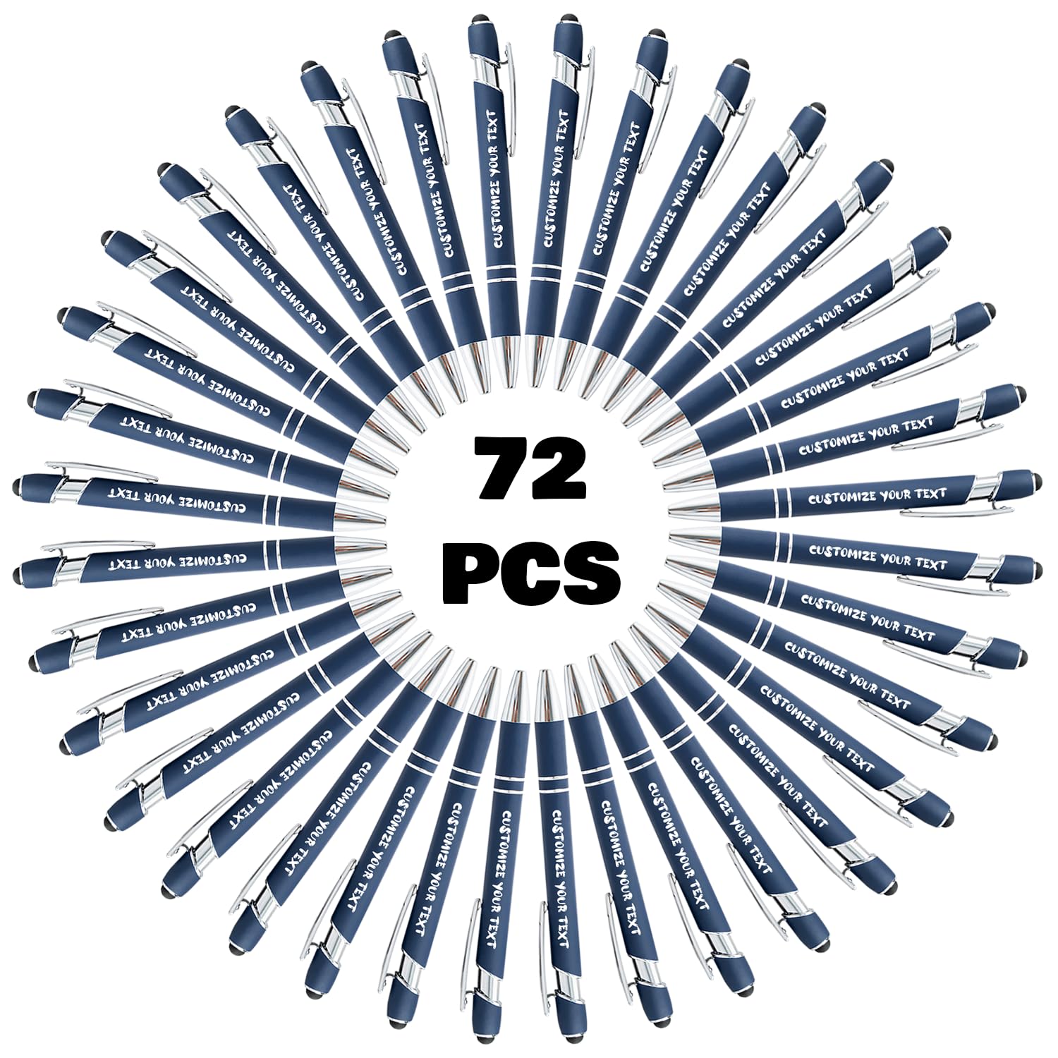 AIFLM Personalized Pens with Name in Bulk Up to 500 Pcs Engraving Ballpoint Pens Set with Your Name Text for Business,Graduation,Wedding,Birthday,Christmas โ image 1