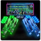 Glow Battle – A Light-Up Sword Game for Kids and Adults | 2-8 Players, Ages 8+ | Glow in The Dark Outdoor Games | Reunion & Party Game | Outside Toys for Tweens Thrilling & Memorable!