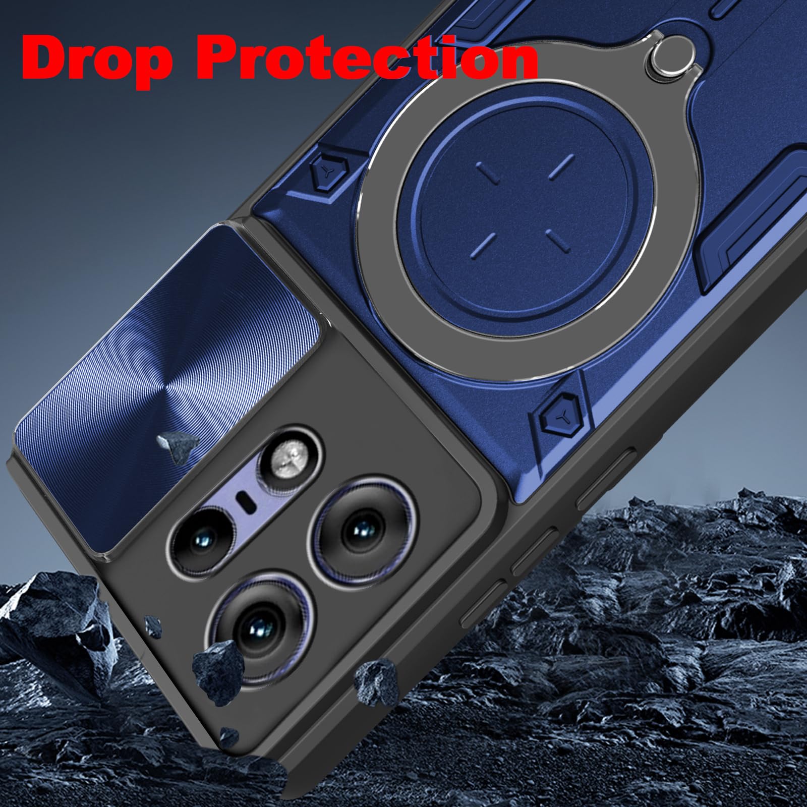 KZIOACSH Case for Motorola Edge 50 PRO 5G - Image 3