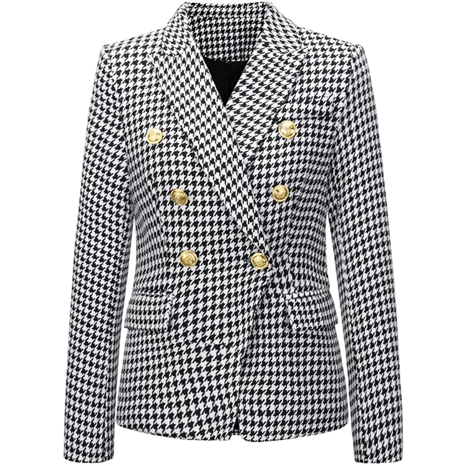 Kardigan Blazer Kobiety Elegancki, szyty na miarę garnitur Zwykły kobiecy Blazer Casual Długa marynarka z kieszenią Klapa damska Blazer Wiosna Jesień Krótka marynarka Podstawowa koszula z długi