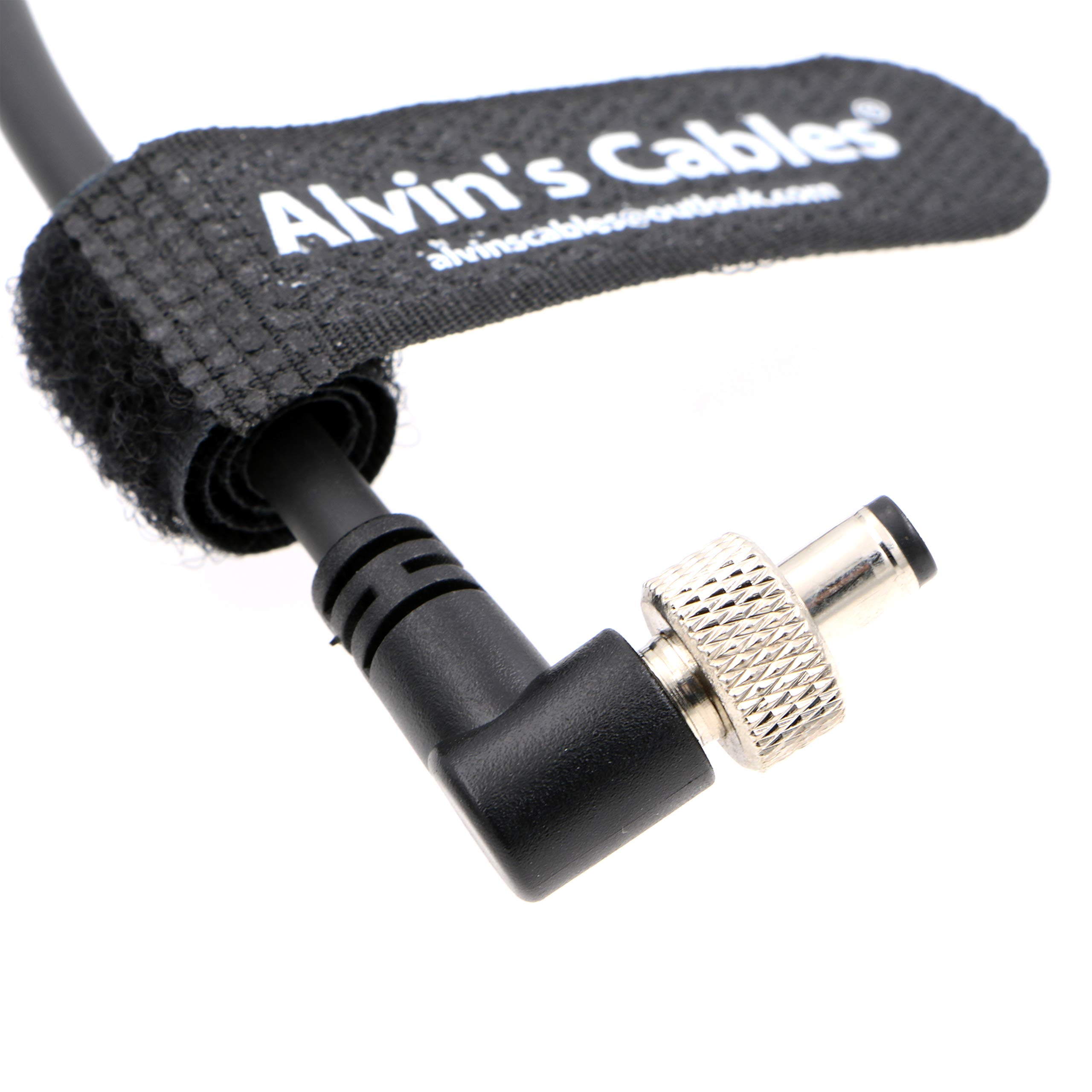 Alvin's Cables DC à Angle Droit vers DC verrouillable Câble d'alimentation pour SmallHD 702, Atomos Ninja V, appareils vidéo PIX-E7 PIX-E5, Moniteur Hollywood Mars 400s 45 cm | 18 Pouces