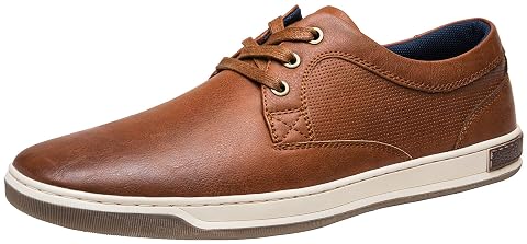 Jousen Mens Fashion Sneakers Classic Retro Casual Shoes for Men Breathable Business Dress Sneaker