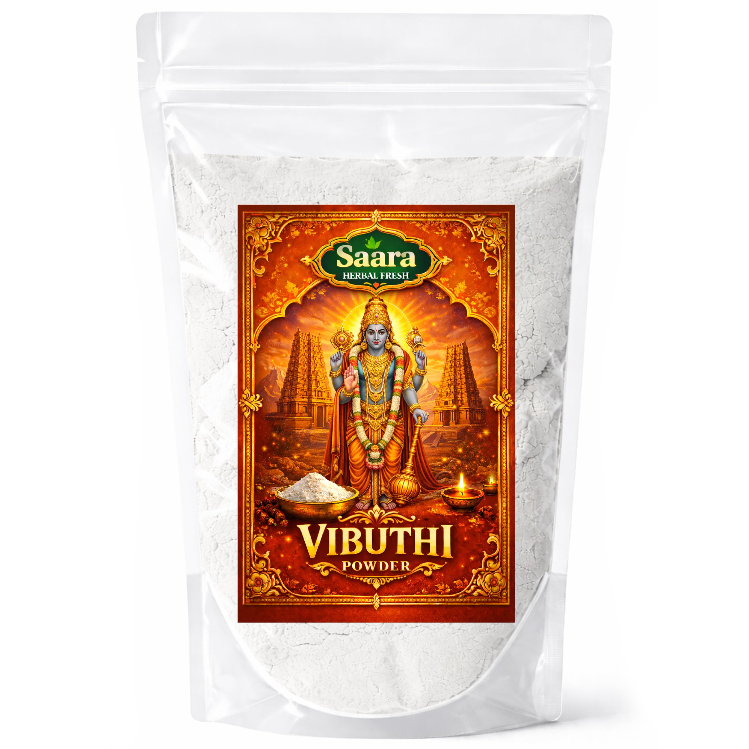 Shiva Thiruneeru, 50g | Vibhuti Powder | Vibuthi Ash | Hindu Pooja Item (Perumal)-image-10