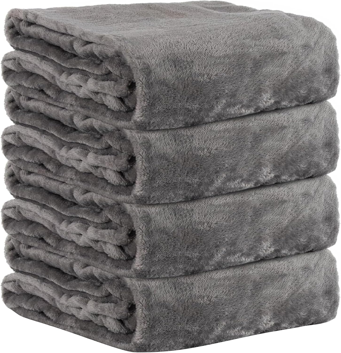 24 Pack) Bulk Fleece Throw Blankets For Wedding Favors, Hoeless Woen