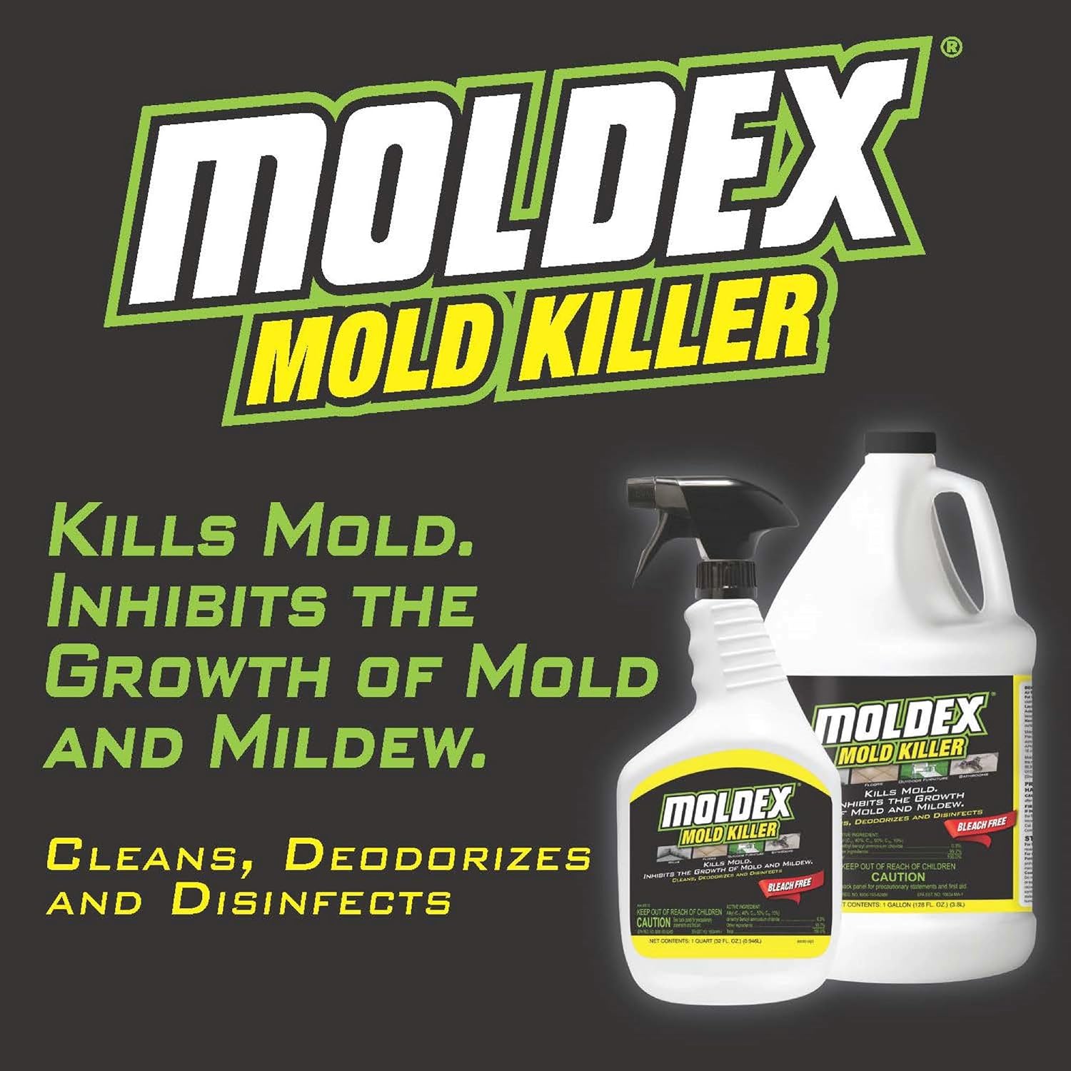 Moldex 5010 Mold Killer Trigger Sprayer, 32 Fl Oz (Pack of 6) image 2