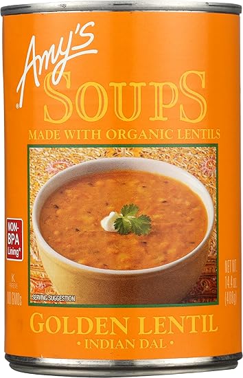 Amy's Soups  Organic Indian Golden Lentil