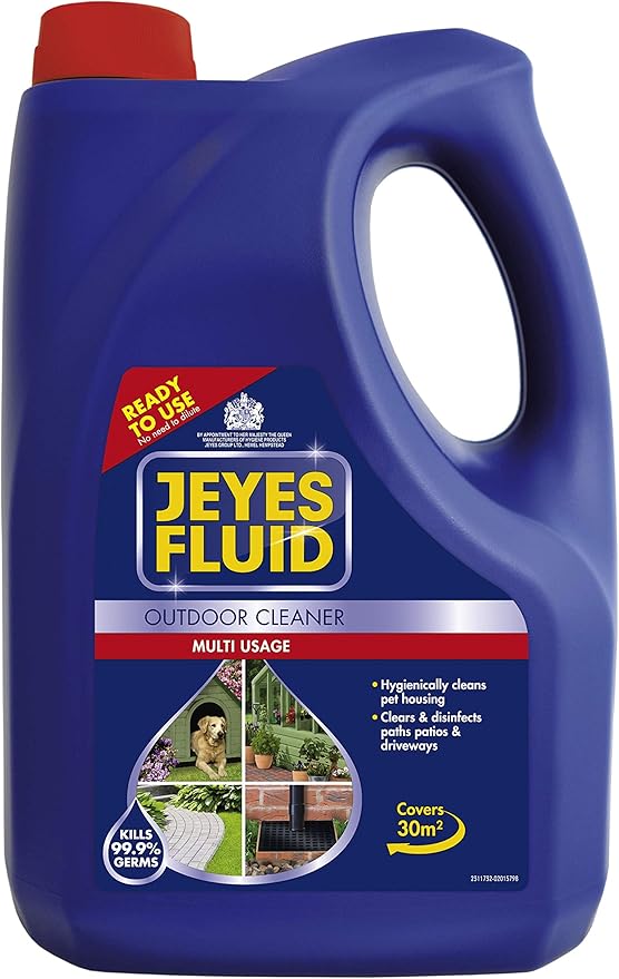 Jeyes Fluid ReadyToUse Outdoor Cleaner & Disinfectant for Paths