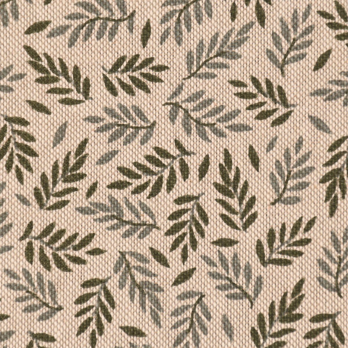 SCHÖNER LEBEN. Paraspifferi a forma di foglia, effetto lino, colore: verde naturale, diverse misure, 110 cm di lunghezza