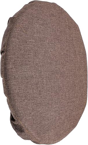 Vista 40 de DECHOUS Cojín de asiento para exteriores, cojines de silla redondos, silla plegable portátil, portátil, taburete de camping, cómodo taburete de Negro