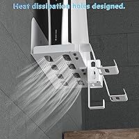 Vista 3 de Allnice PS5 Wall Mount, 5 IN 1 Playstation 5 Wall Mount (Disc and Digital Edition) Wall Bracket for Playstation 5 with Detachable Controller Holder