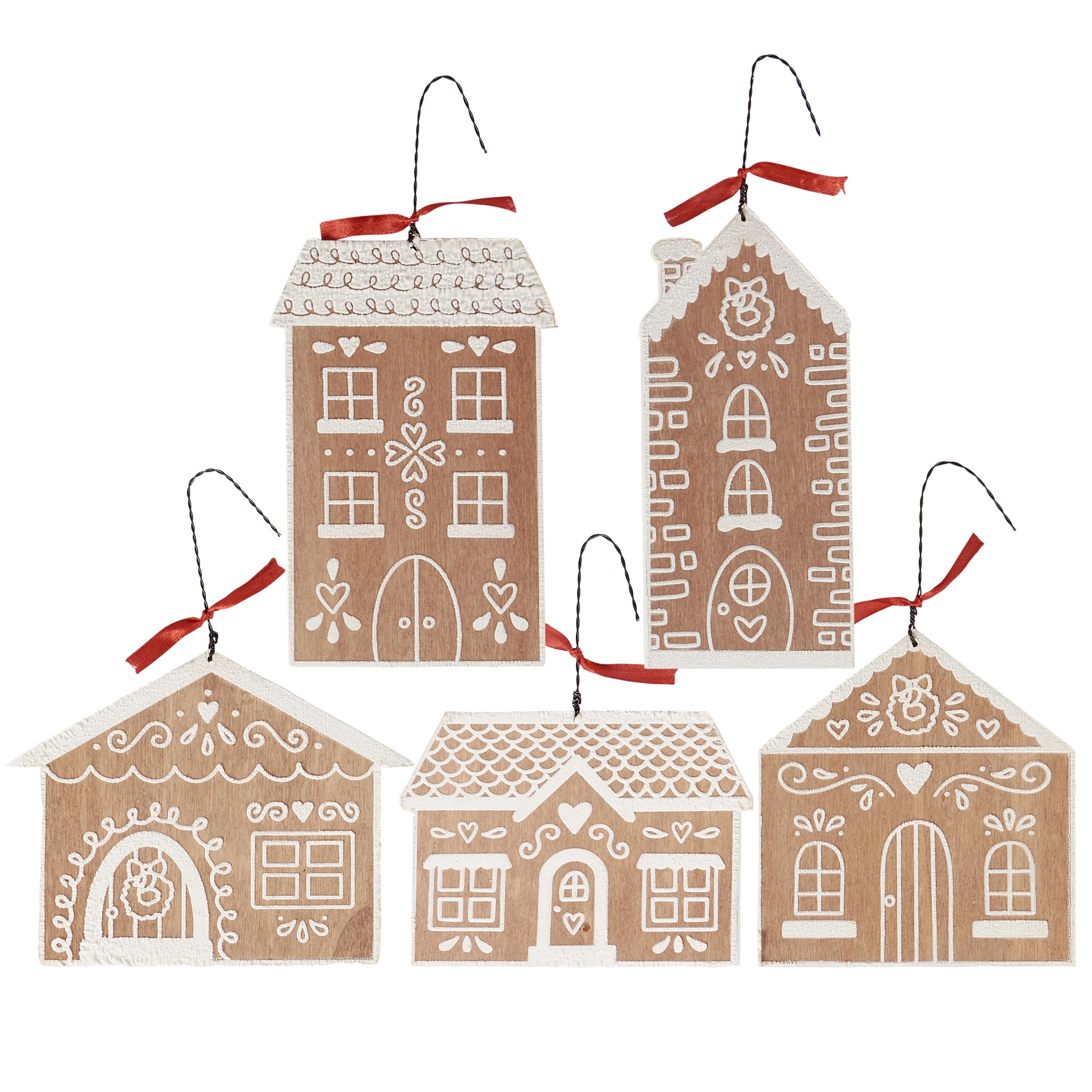 Maison en pain d'épice Primitives by Kathy : ensemble décoration de Noël pour intérieur