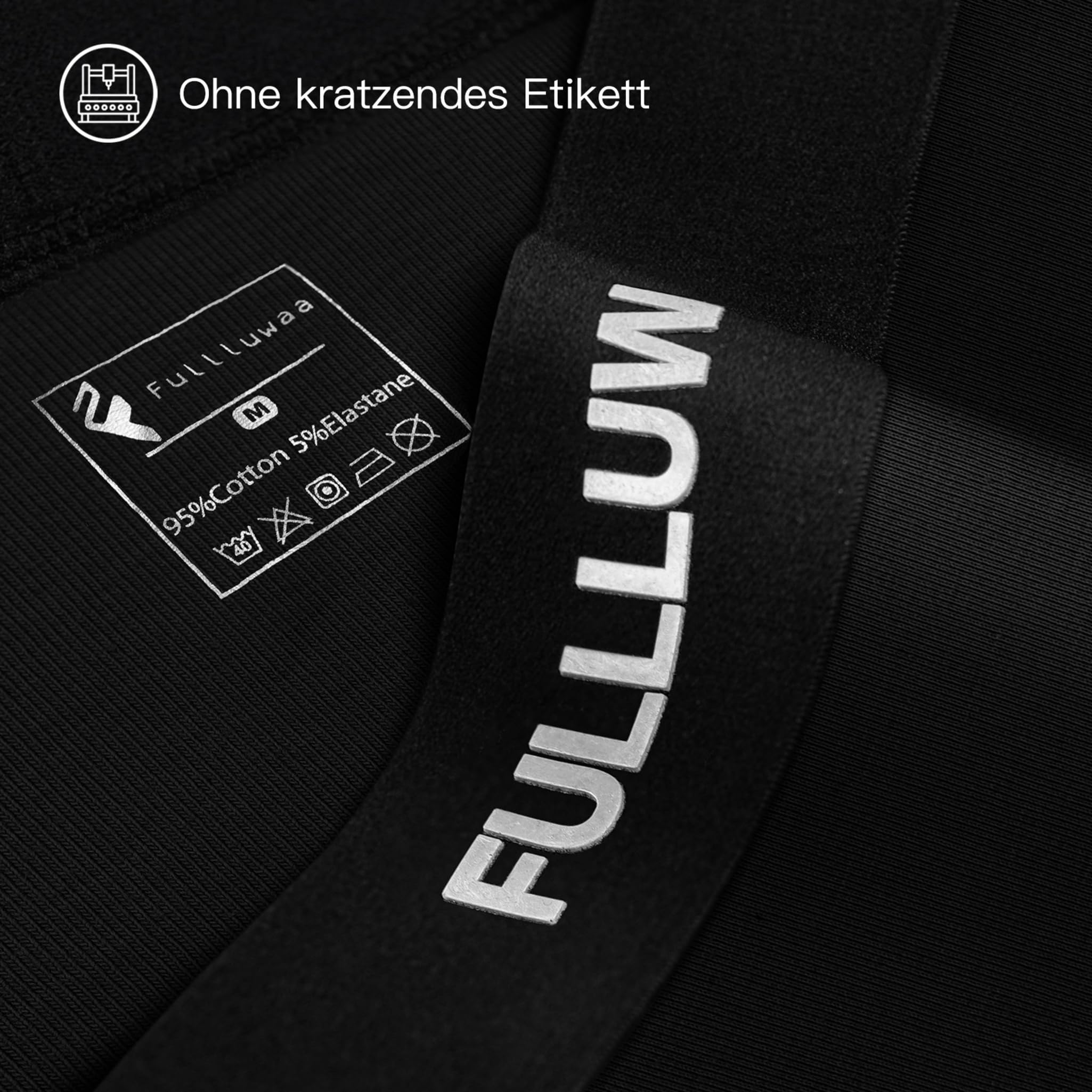 Fullluwaa Boxershorts Herren 10er Pack Baumwolle Unterhosen Männer Ohne Kratzenden Zettel Atmungsaktiv und Weiche Herrenunterwäsche