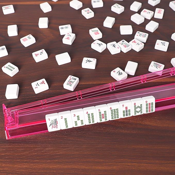 Juego de Mahjong Americano ZGME 166 Fichas Blancas miniatura 4