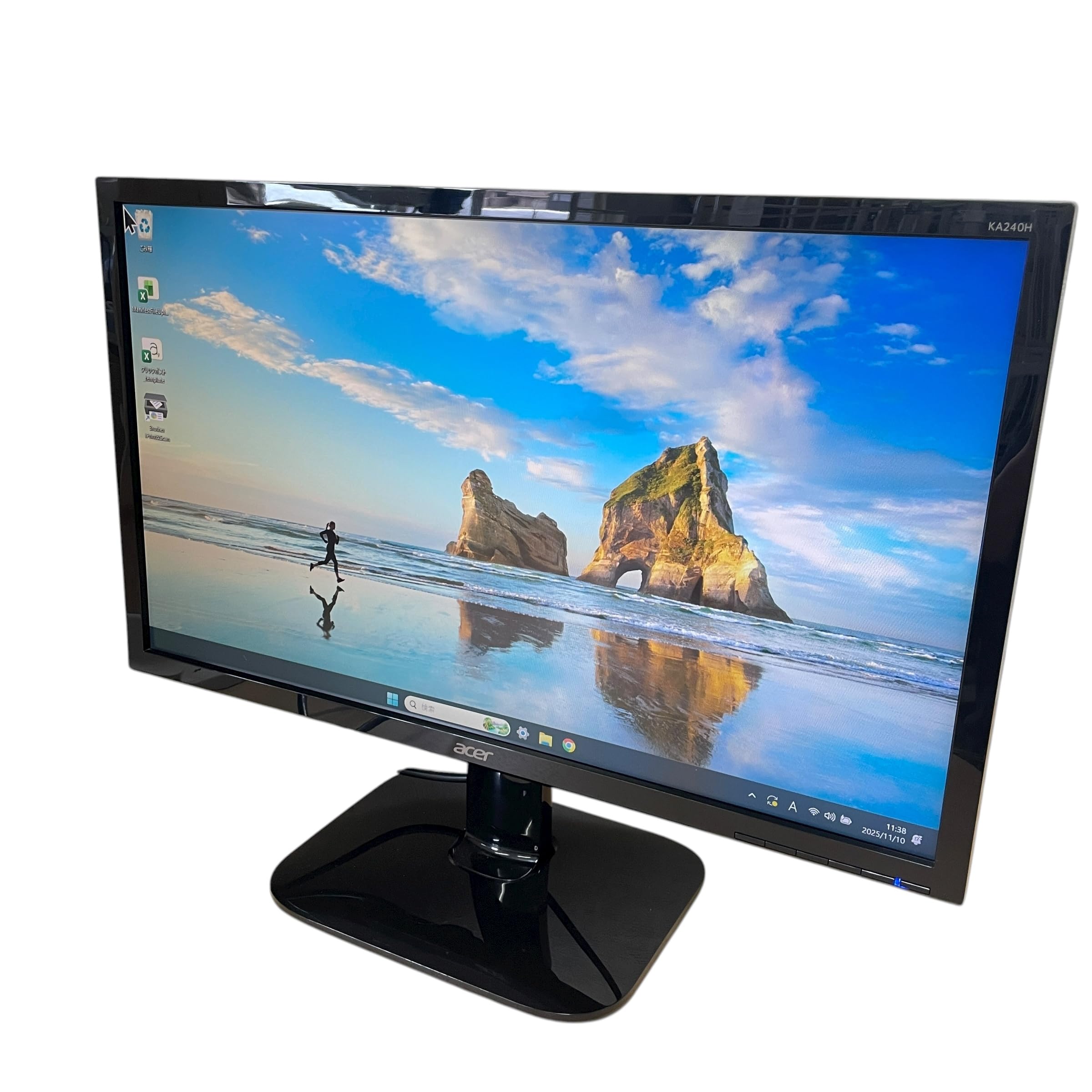 Acer カーブ型モニター Acer、180Hz対応34型ウルトラワイド湾曲