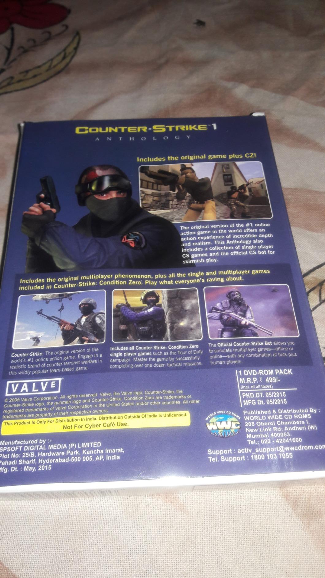 Counter Strike 1 Anthology Game PC [UK-Import] : Amazon.se: TV-spel