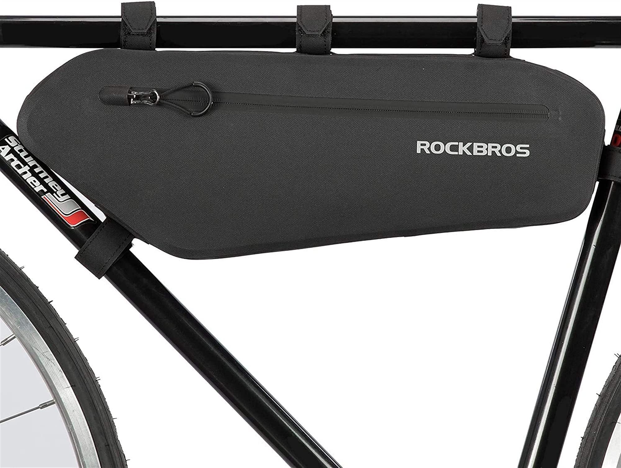 Bolsa de bicicleta para cuadro SSDD resistente al agua pack de dos unidades color negro