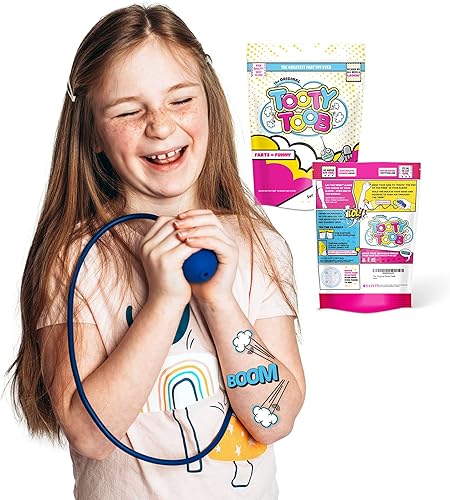 Tooty Toob Juguete de pedos divertido sonidos de pedos ultra realistas bromas divertidas de broma familiar regalo de broma y relleno de calcetines Tooty Toob Juguete de pedos divertido sonidos de pedos ultra realistas bromas divertidas de broma familiar regalo de broma y relleno de calcetines