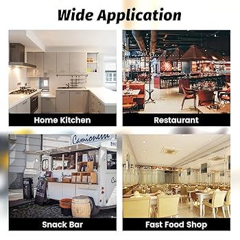 Hakka French Fry Cutter, Commercial Potato Slicer Stainless