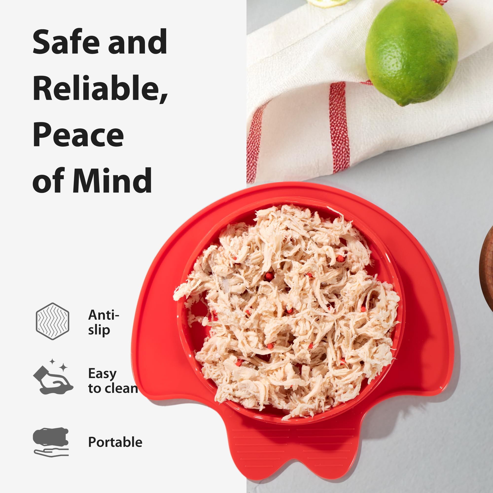 Li&Zhao Chicken Shredder Tool Twist - Meat Shredder Tool Twist 7.9