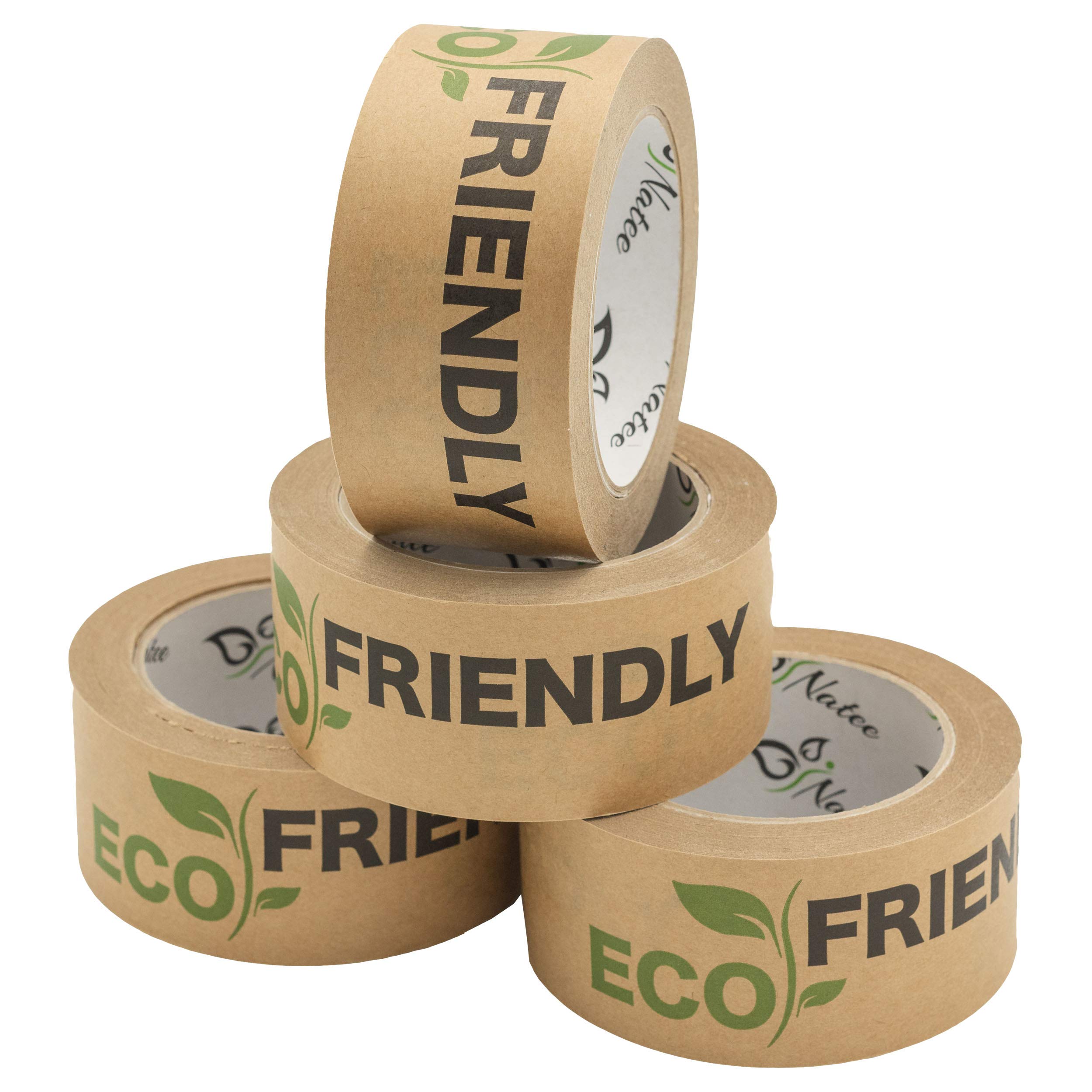 Buy NATEE® Paper Packaging Tape 1/4/6/12 Fully Recyclable Rolls Eco