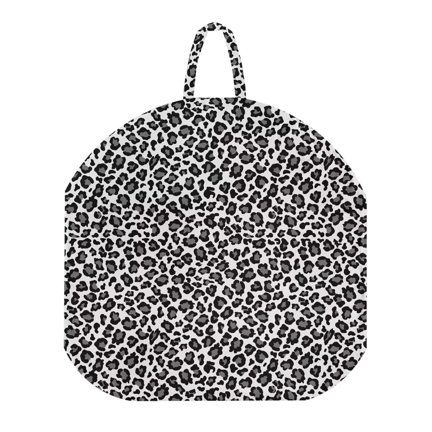 Leopard Print Newborn Lounger Cover for Boys Girls, Removable Cover for Infant Lounger Pillow, Ultra Soft Snug Fitted Baby Lounger Slipcover