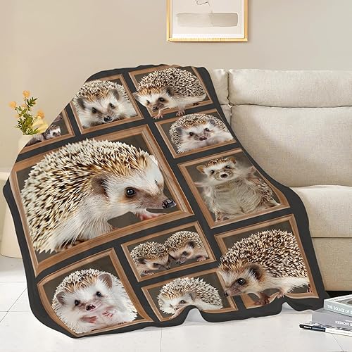 Miniatura 21 de Manta de León Cachorro de León Manta de Tiro Regalos para Hombres Mujeres Niños Niñas Niños Adultos Súper Suave Acogedora Felpa Esponjosa Difusa