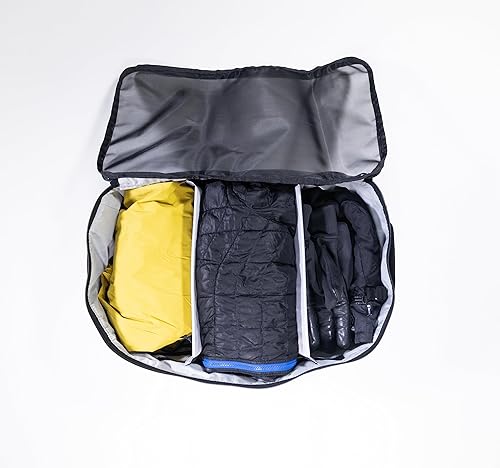 Miniatura 4 de VanEssential Cubo de embalaje con parte superior de malla transparente XL - Gris carbón