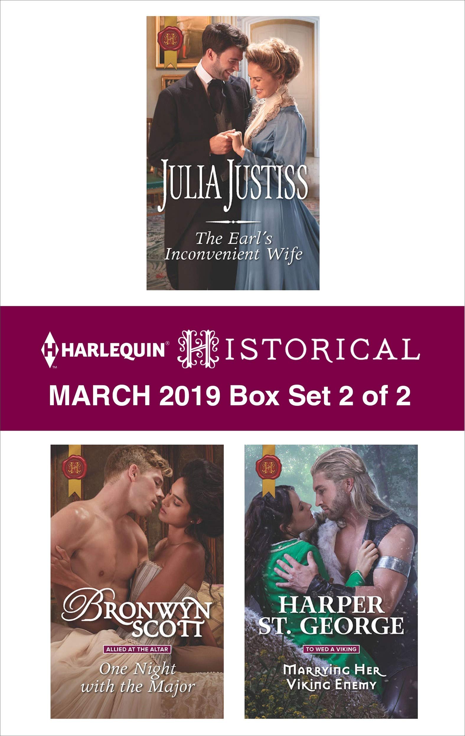 Buy Harlequin Historical March 2019 - Box Set 2 of 2 — BookShops.in