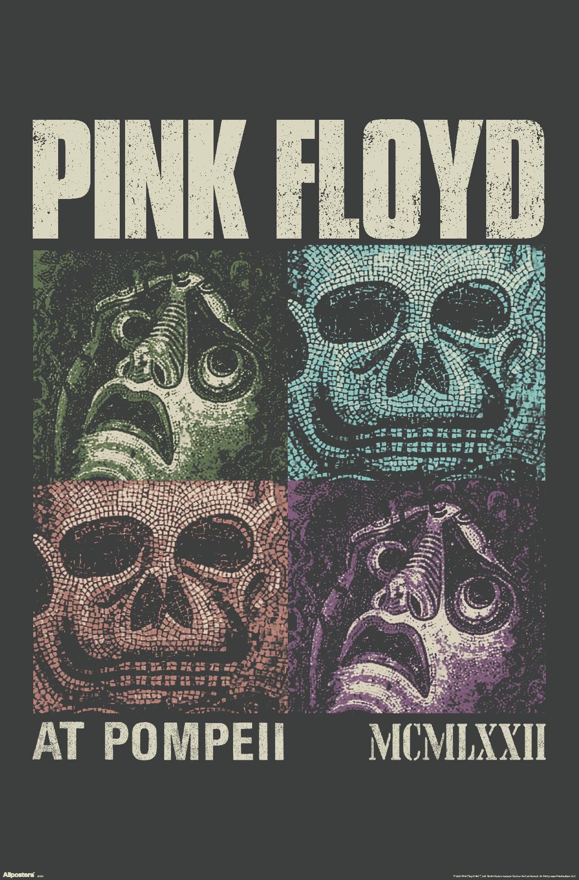 Amazon.com: Pink Floyd: Live At Pompeii - Mosaics Wall Poster