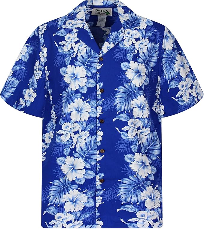 KY's Original Hawaiian Shirt for Men S 4XL ShortSleeve
