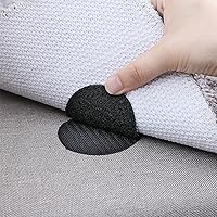 Vista 5 de Tiras de cinta autoadhesivas redondas de puntos grandes de 2 pulgadas, color negro, cinta adhesiva de montaje de doble cara, impermeable