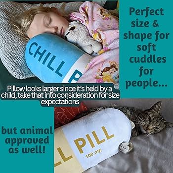 Amazon.com: MRJ Products Chill Pill Pillow - Cervical Neck
