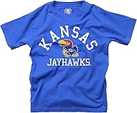 Vista 88 de Wes and Willy Camiseta de algodón orgánico de manga corta para niños de la NCAA