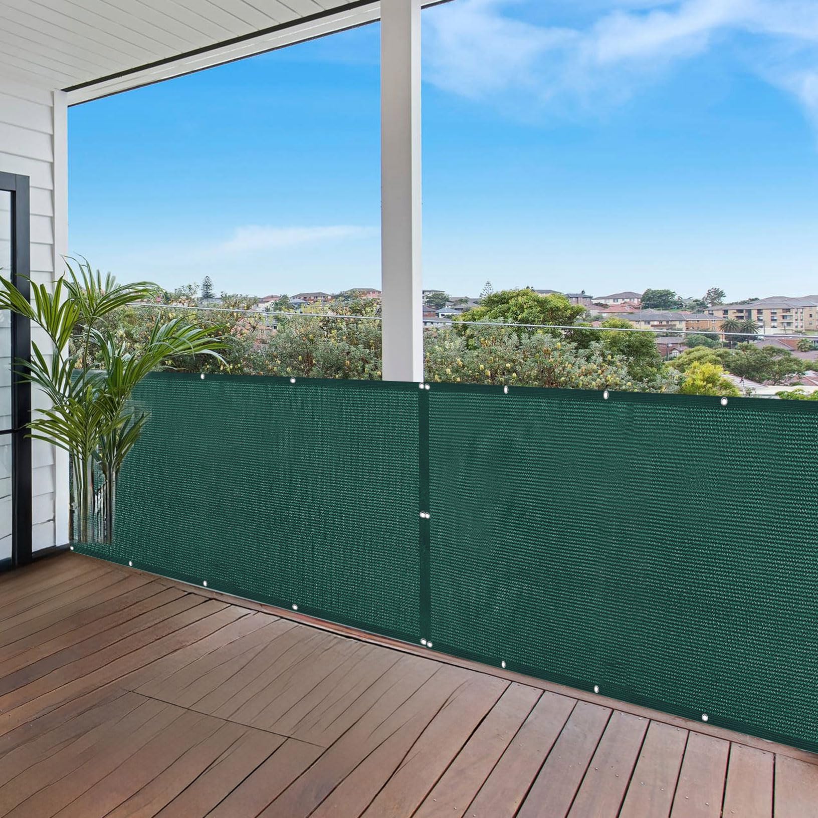 Bouclier de jardin pour balcon idéal pour vos déjeuners en terrasse