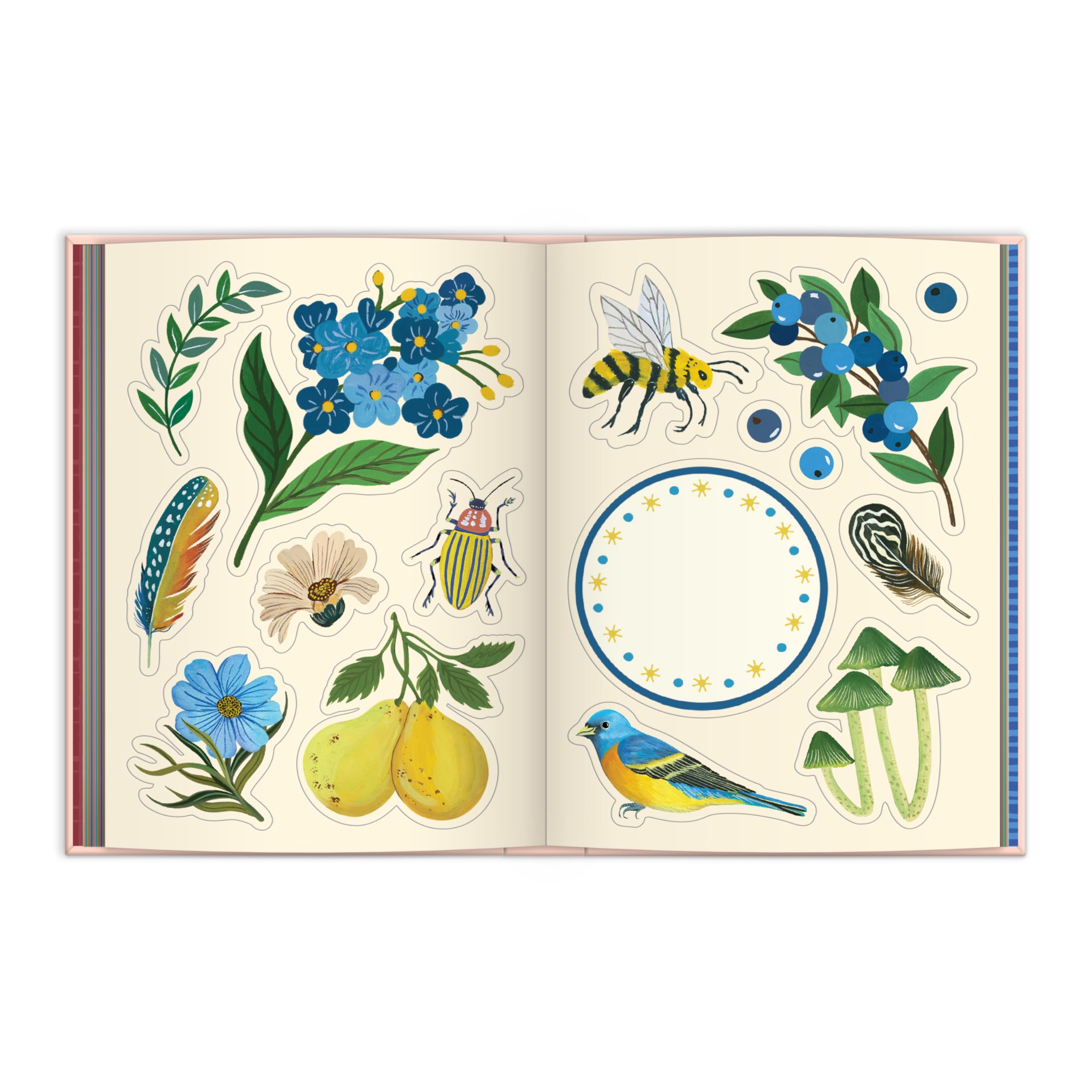 Art of the Forest Sticker Book