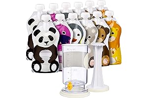 Toddler Food Pouch Maker and Reusable Pouches for Small Appetites