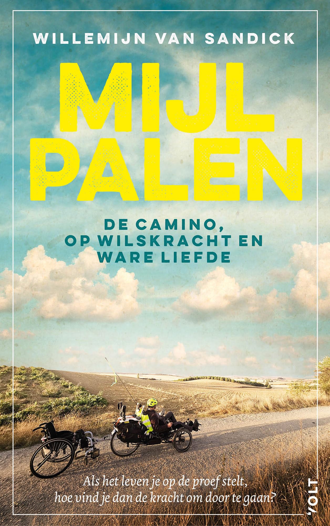 Mijlpalen: de Camino op wielen en wilskracht