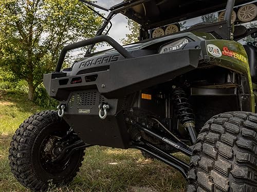 Miniatura 5 de SuperATV - Parachoques delantero listo para cabrestante para Polaris Ranger XP 570700800900 Diesel1000 DieselCrew ver ajuste - Pre-apto para