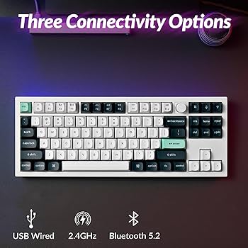 キーボード Keychron Q3 HE Shell White Keychron Q3 HE TKL Aluminum Hotswap Wireless Keyboard