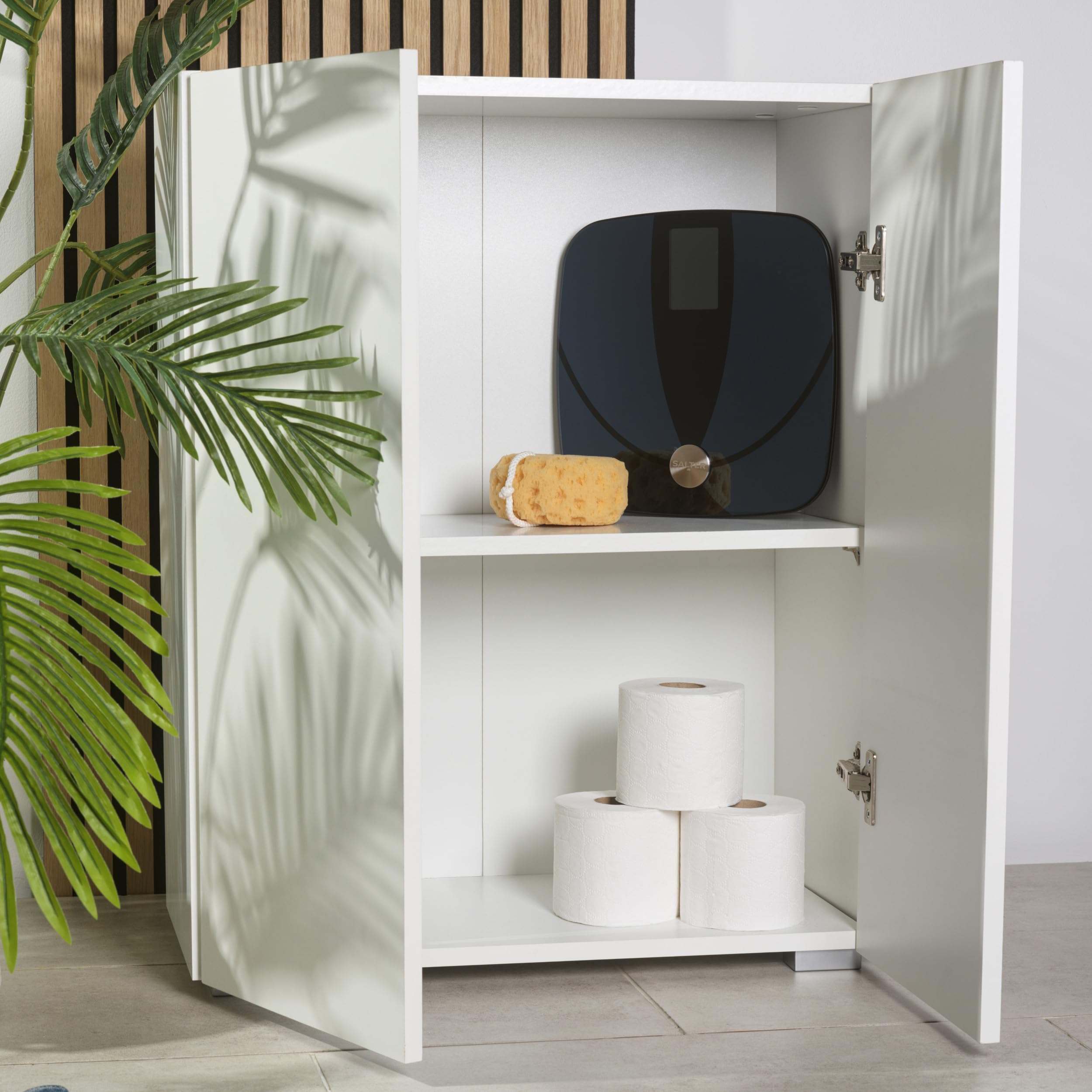 Salter Bilancia analizzatore digitale – Bilancia da bagno intelligente, grande display multi-lettura, 180 kg, 17 metriche della composizione corporea, 8 utenti, peso corporeo, grasso, acqua, massa