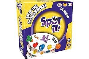 Zygomatic Spot It! Classic Card Game (2024 Refresh) - Eco-Sleeve Edition