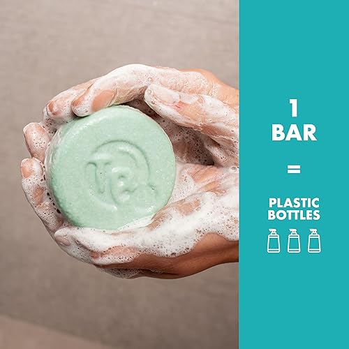 Miniatura 7 de Paquete de champú y acondicionador de aceite de ricino, con aceites esenciales de menta y biotina, nutritiva, voluminizadora y fortalecedora, sin