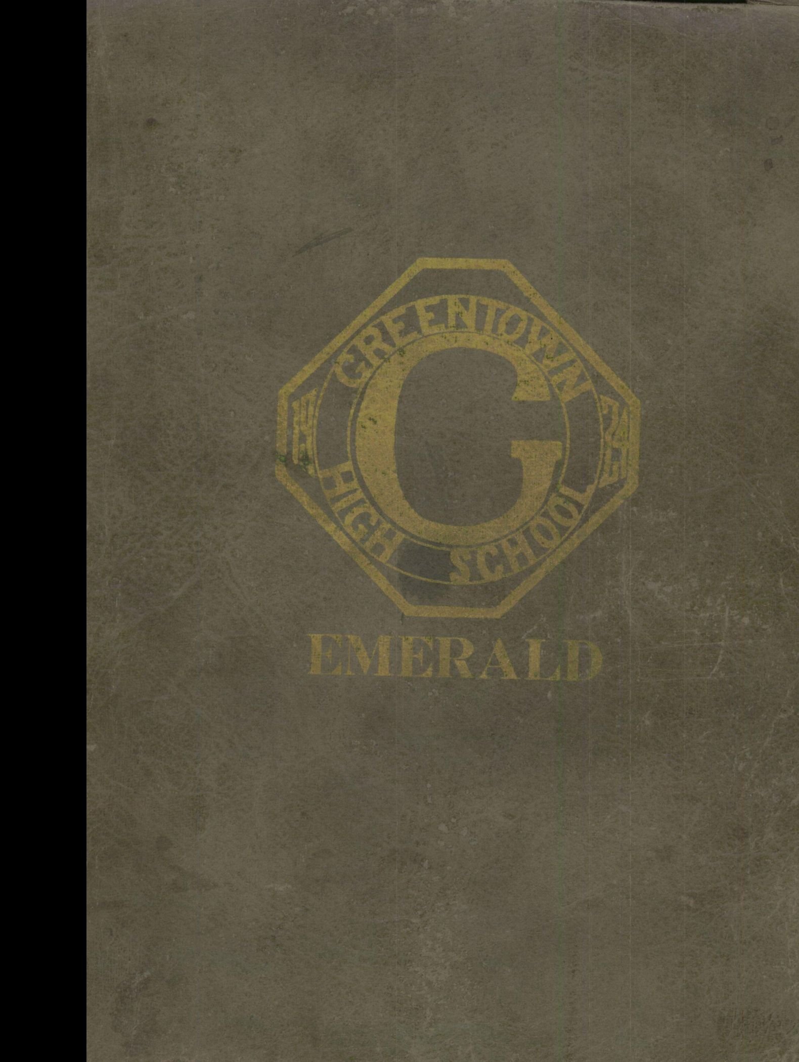 (Reprint) 1924 Yearbook: Greentown High School, Greentown, Indiana