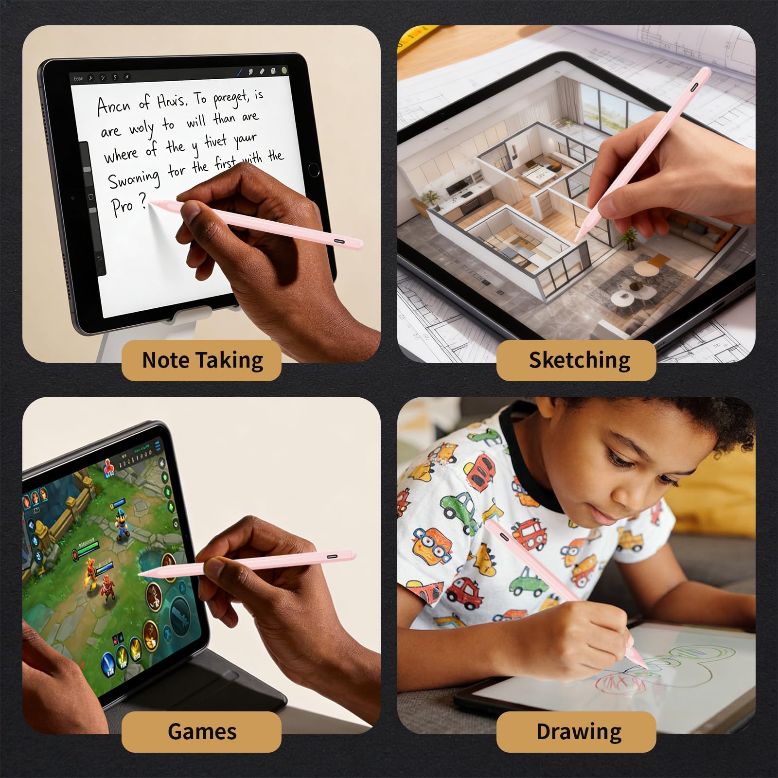 Amazon.com: Evach Apple Pencil : Fast Charging, Palm Rejection