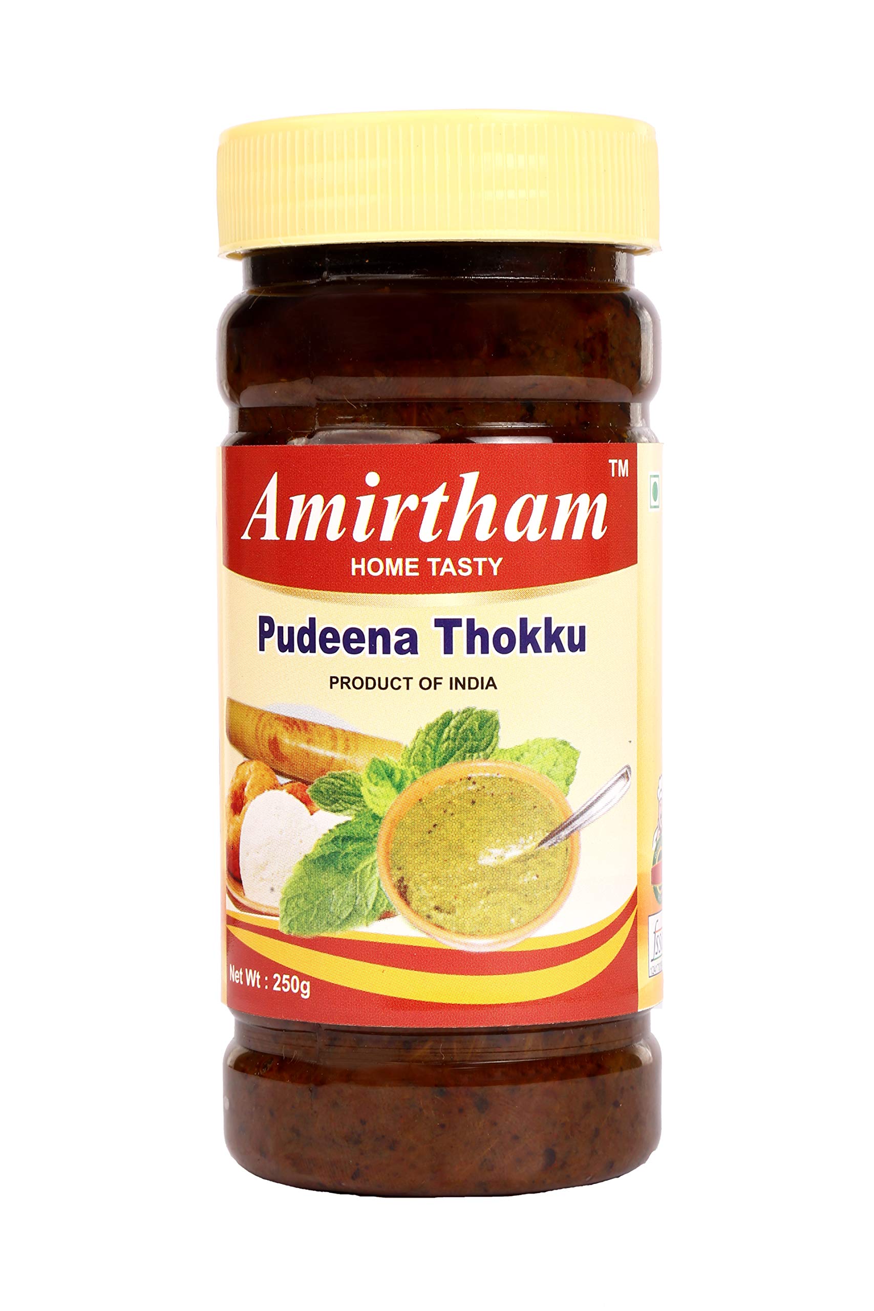 AMIRTHAM HOME TASTY Pudheena Leaves Thokku 250 gm