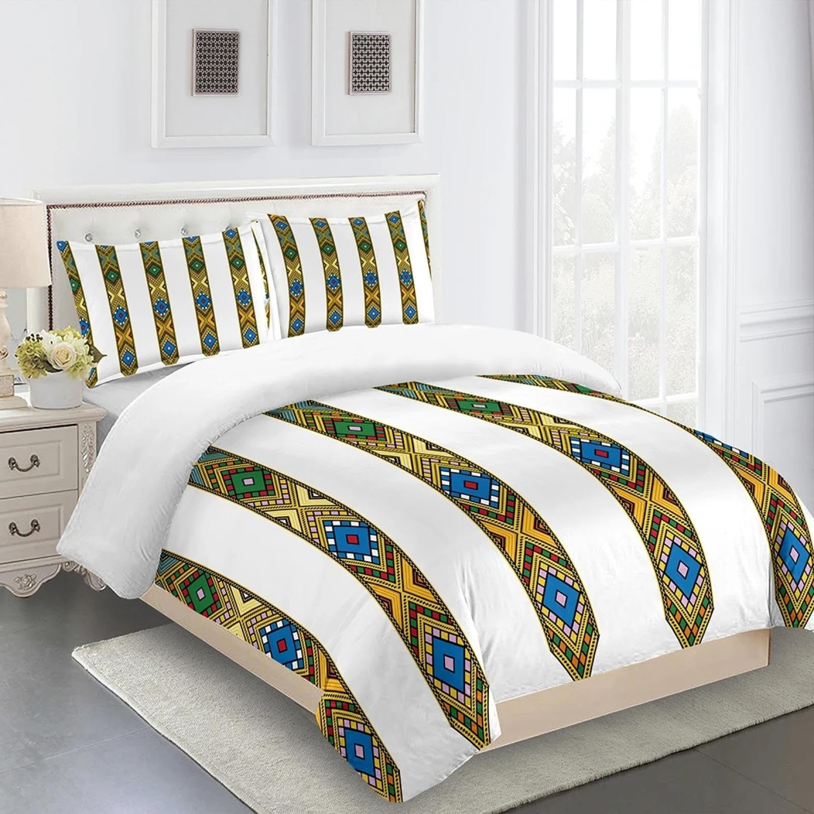 Housse de couette style marocain pour créer une ambiance de riad chaleureuse chez soi